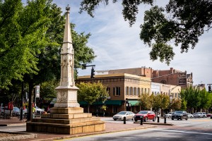 Confederate Monument Downtown Athens GA 9614